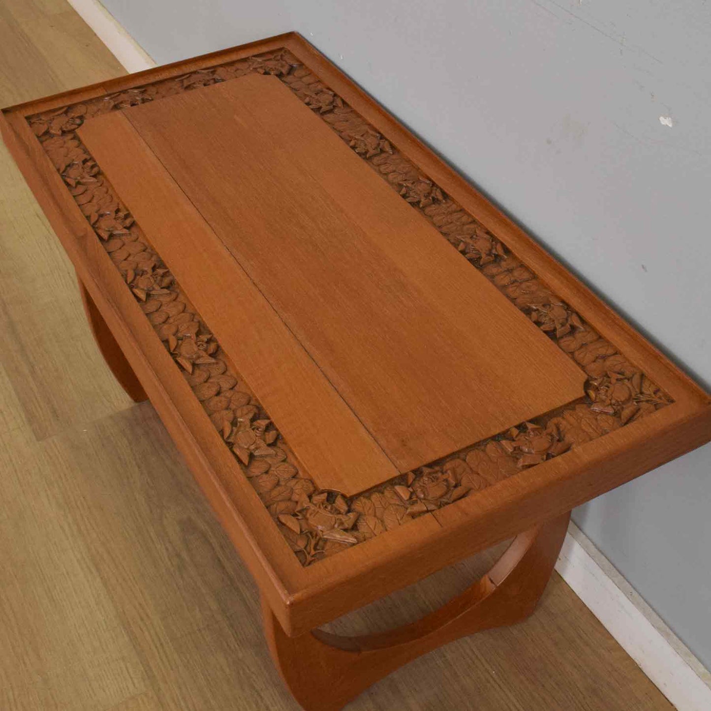 Carved Coffee Table