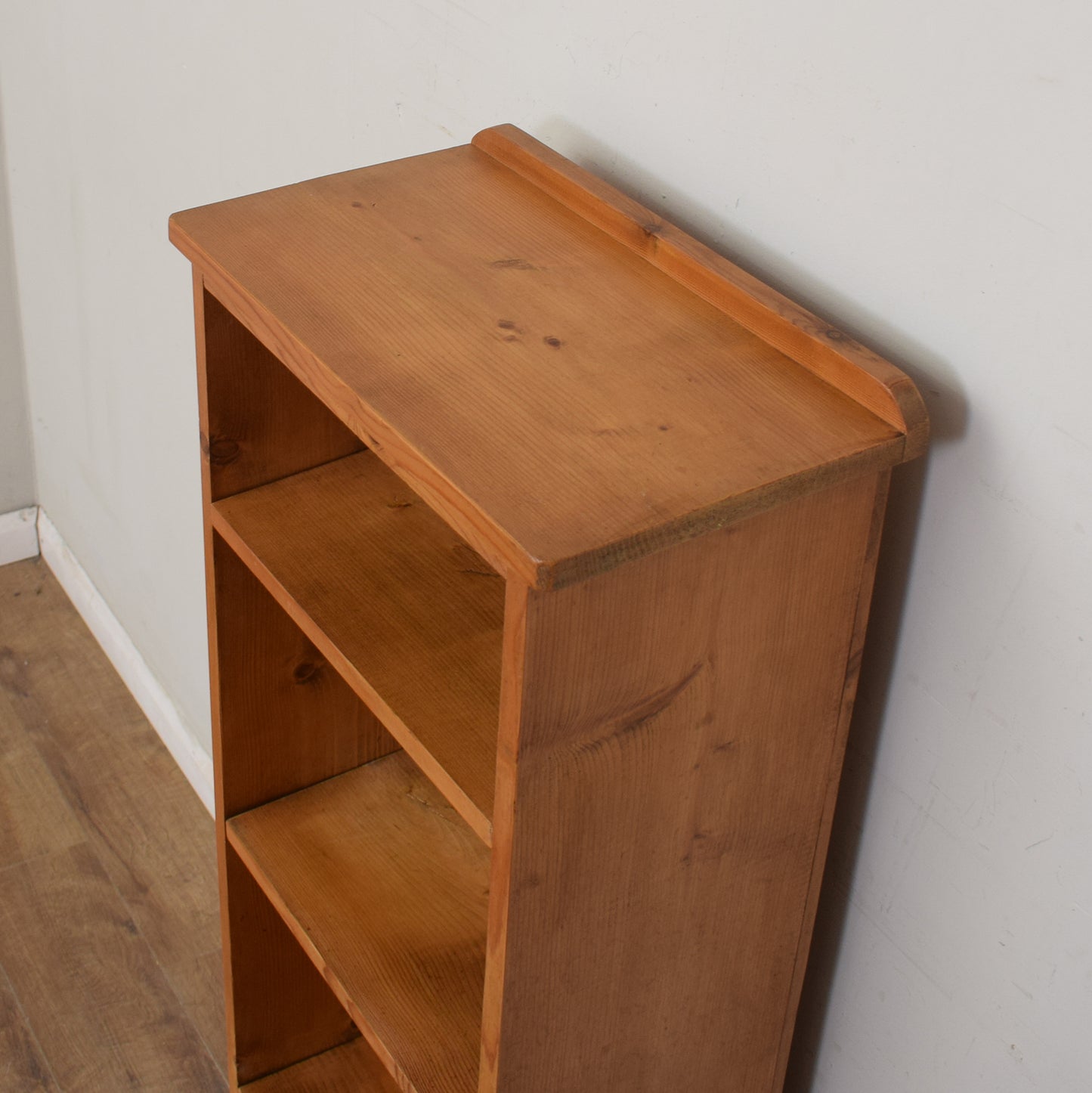 Slim Pine Bookcase