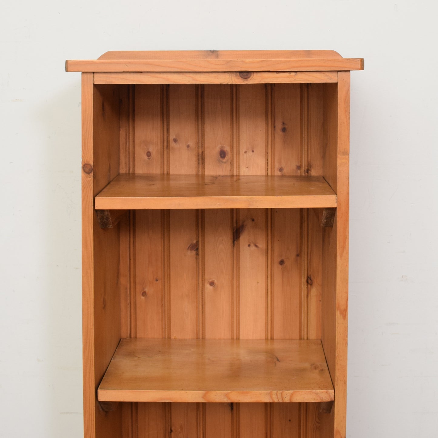 Slim Pine Bookcase