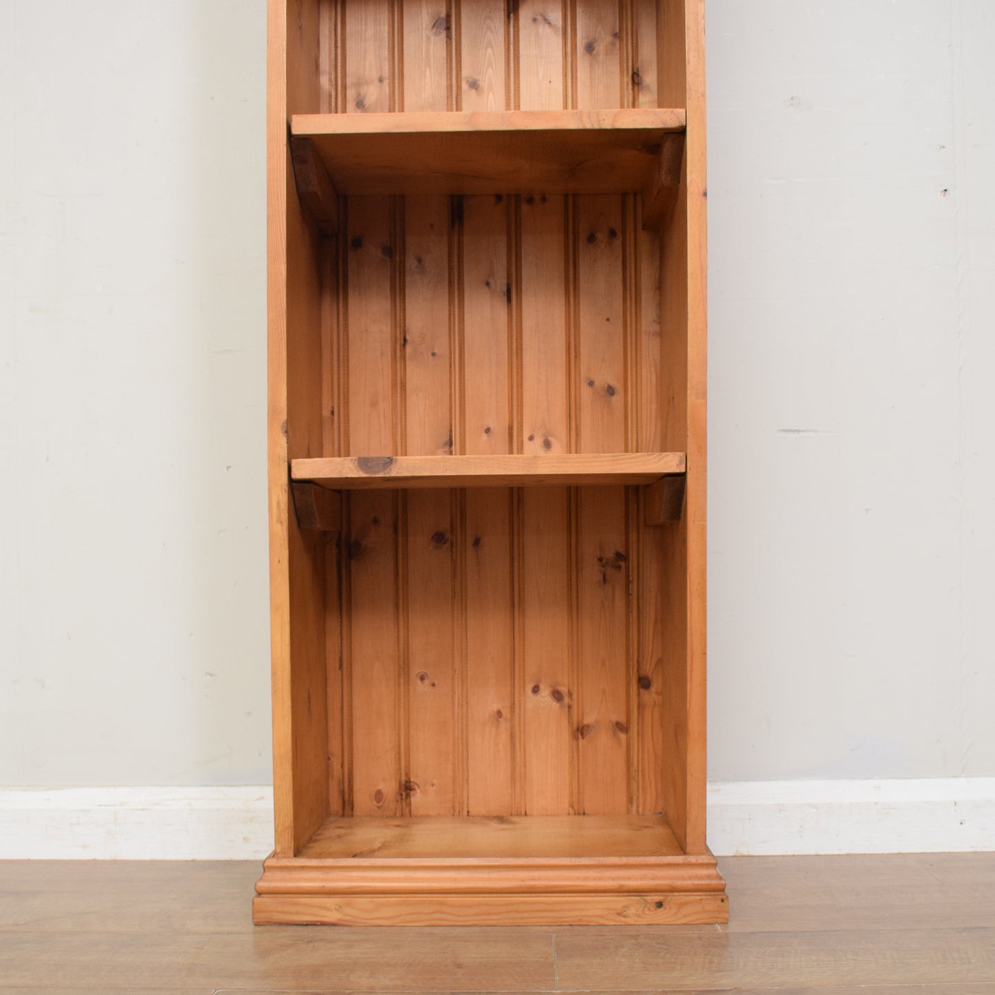 Slim Pine Bookcase