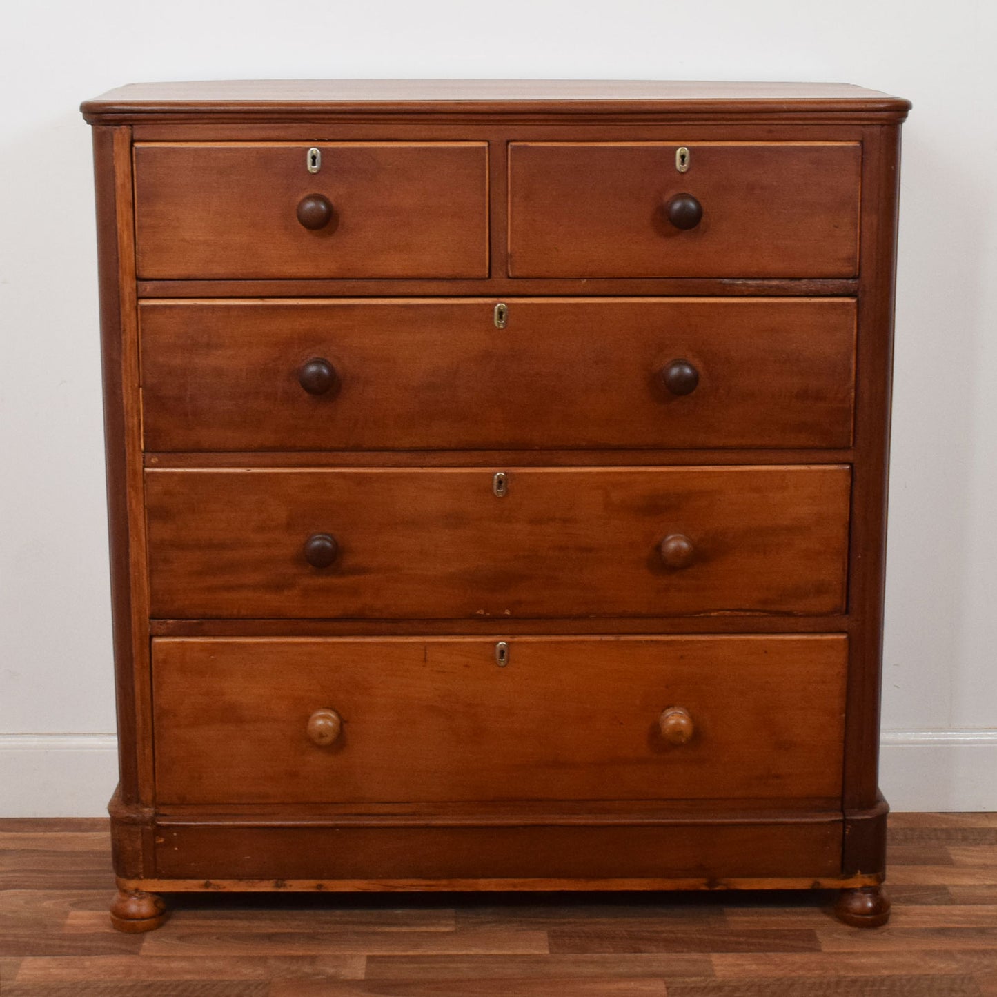 Rustic Mahogany Chest of Drawers