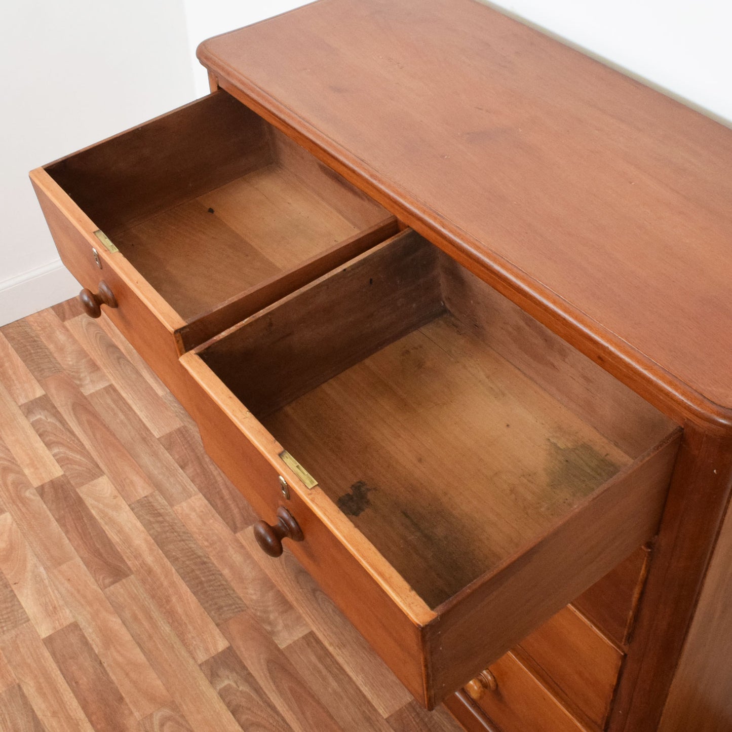 Rustic Mahogany Chest of Drawers