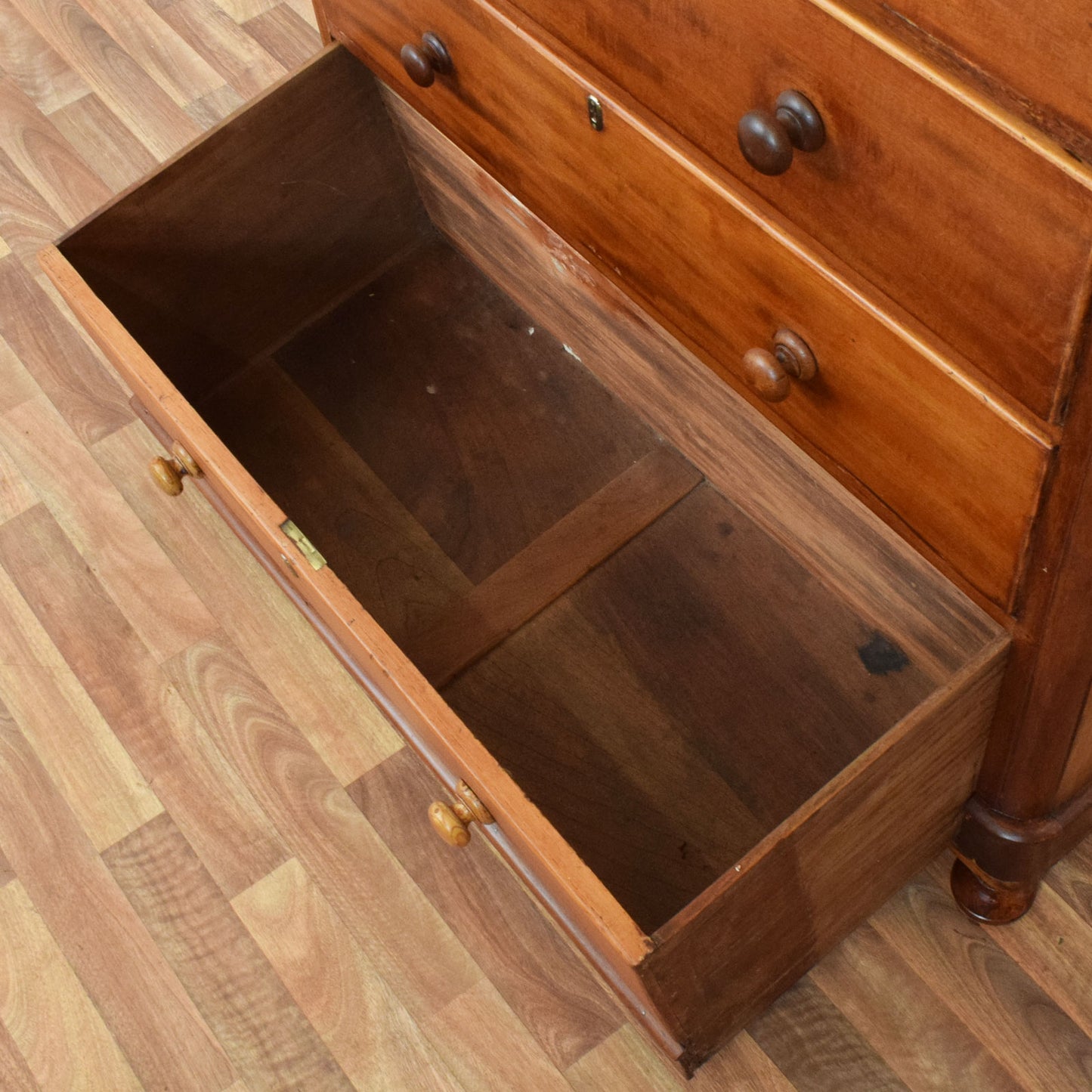 Rustic Mahogany Chest of Drawers