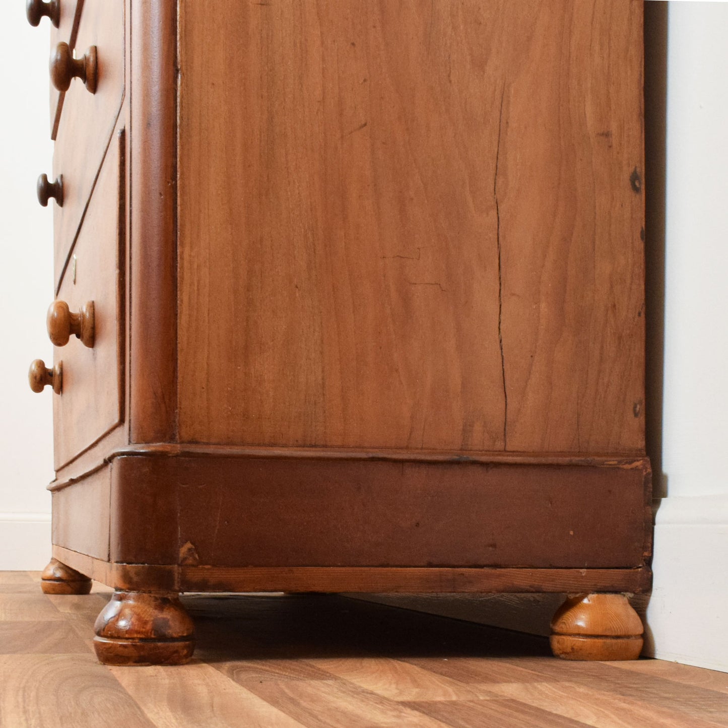 Rustic Mahogany Chest of Drawers