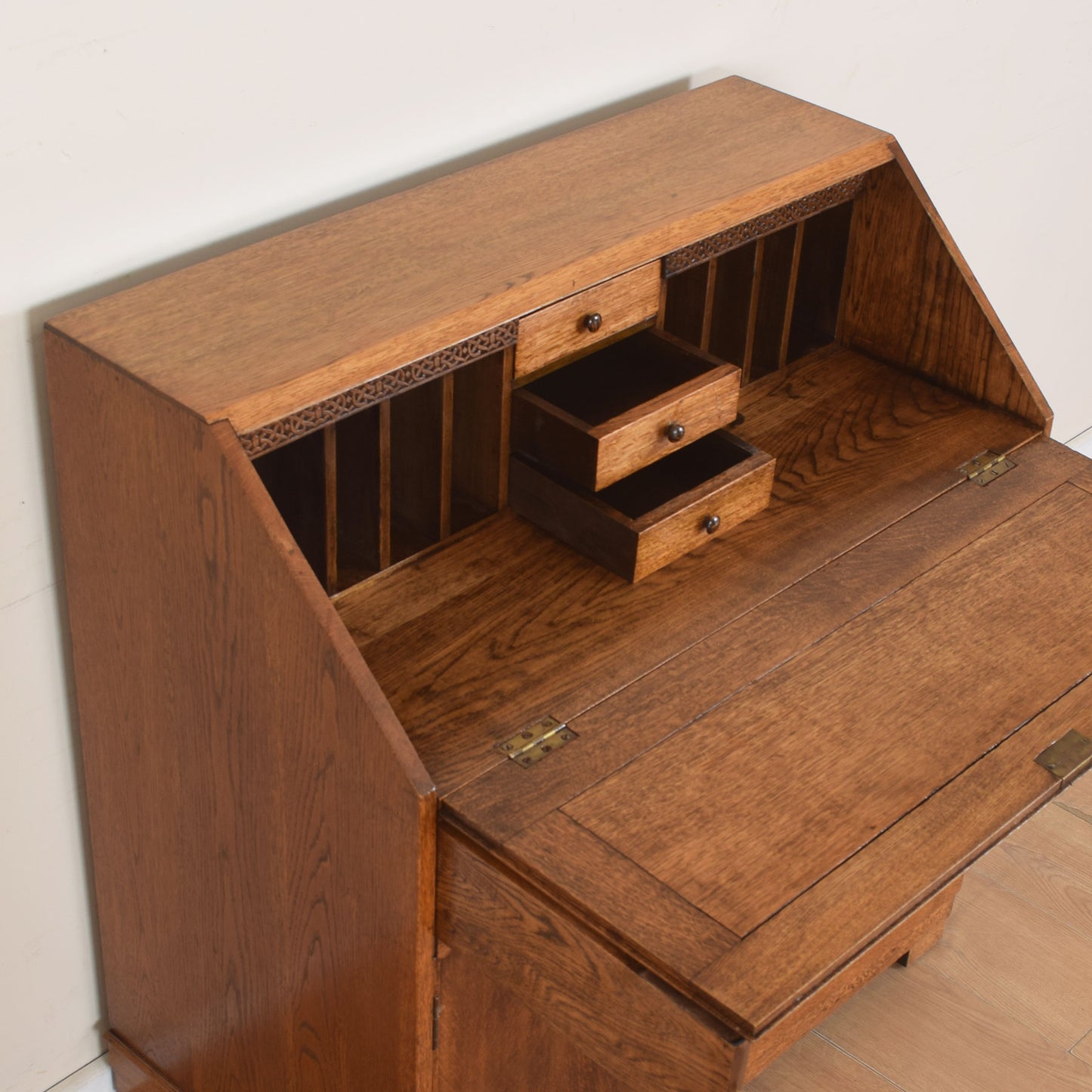 Solid Oak Bureau