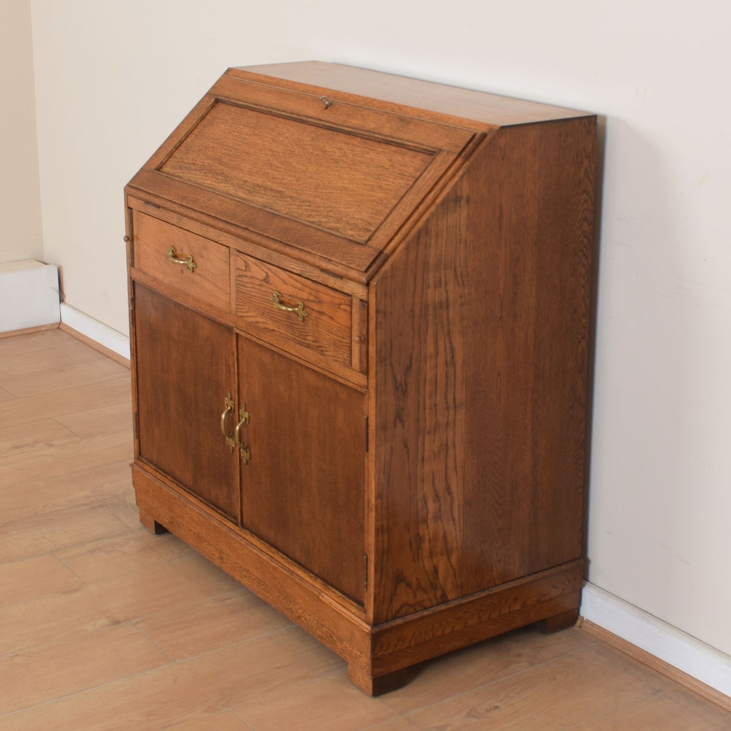 Solid Oak Bureau