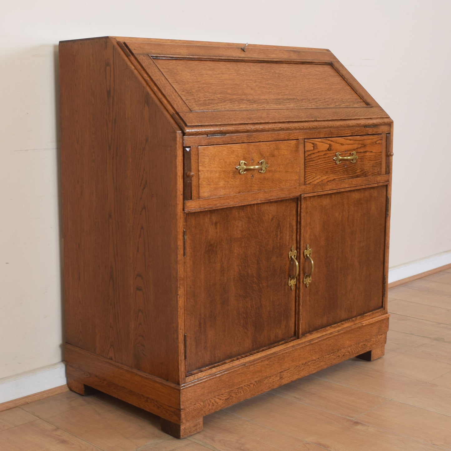 Solid Oak Bureau