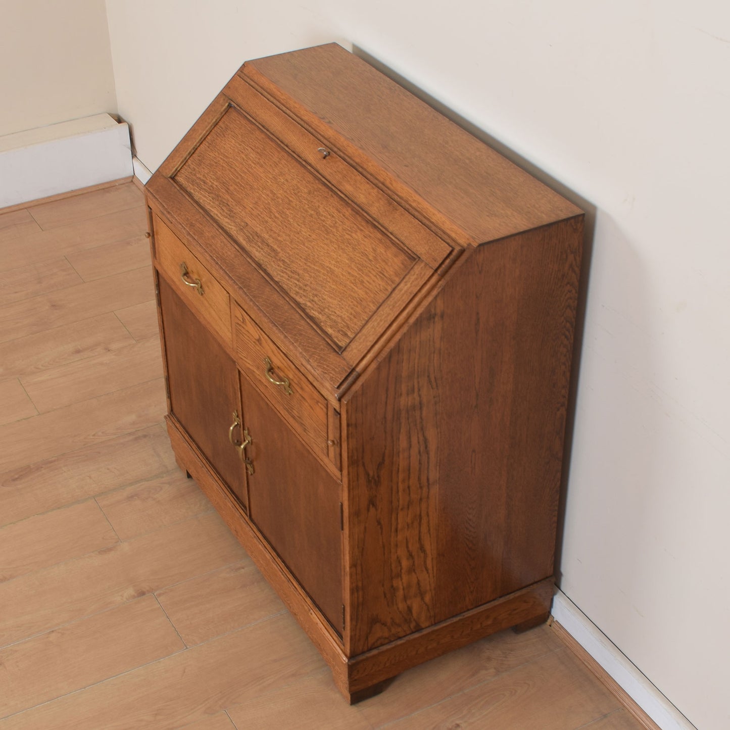 Solid Oak Bureau