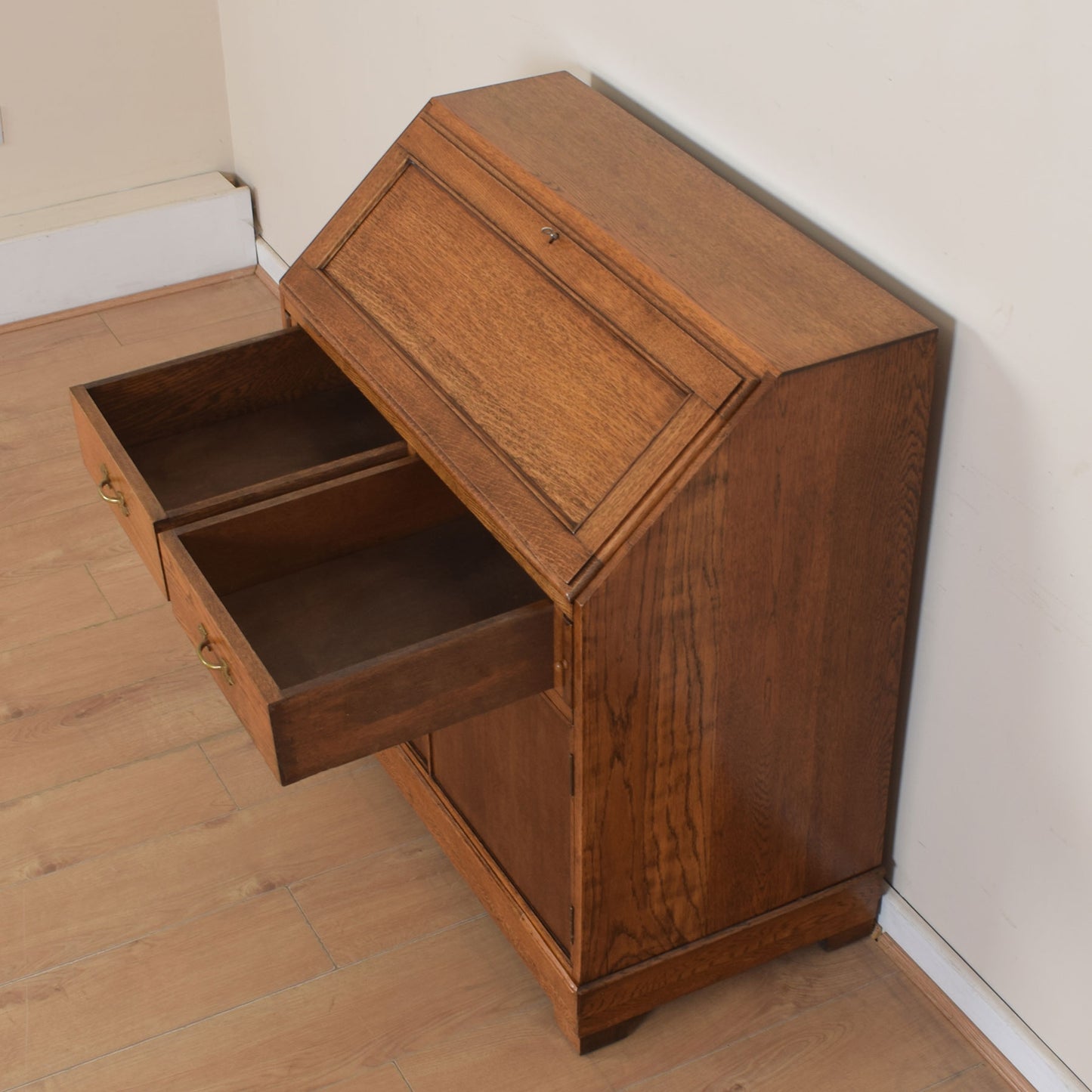 Solid Oak Bureau