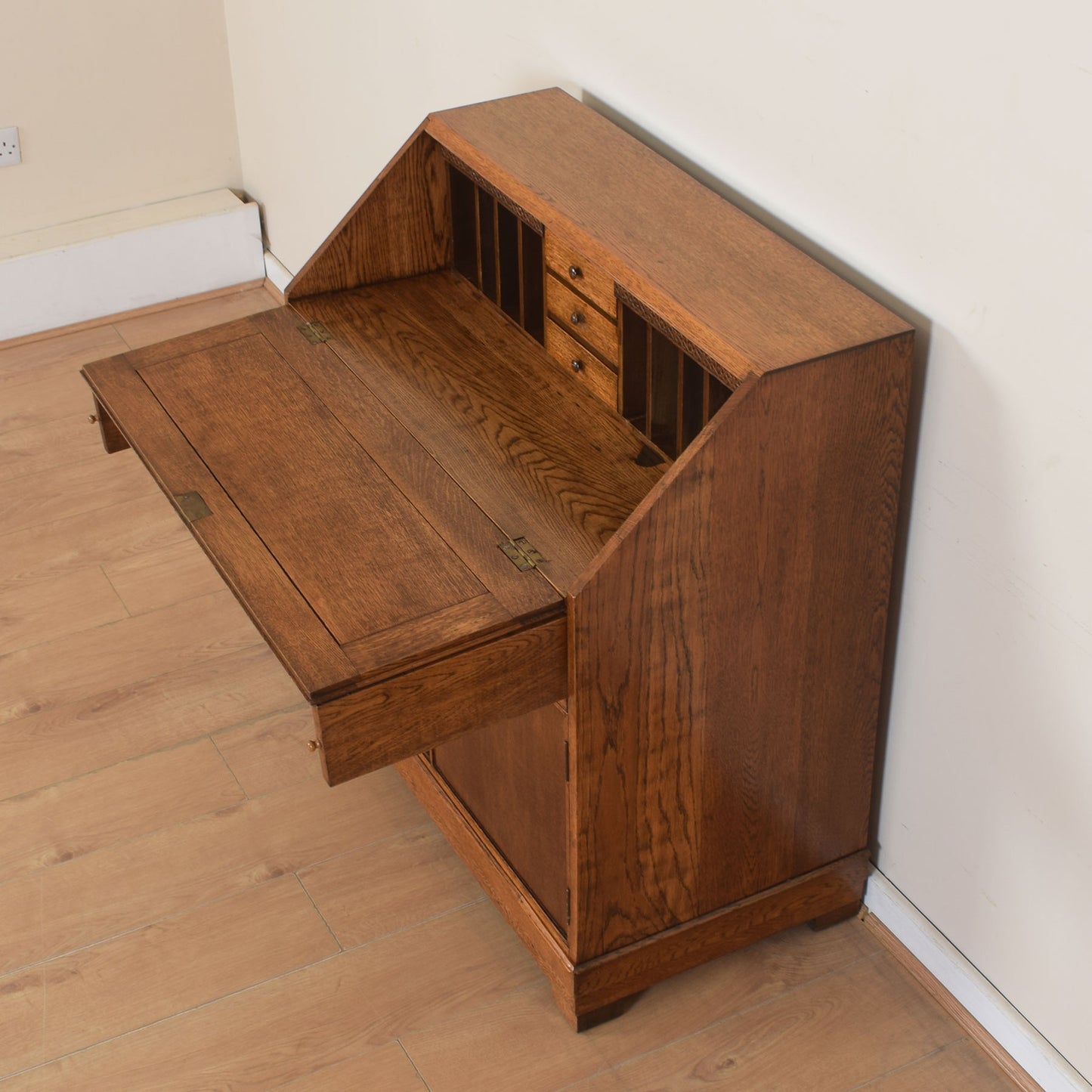 Solid Oak Bureau