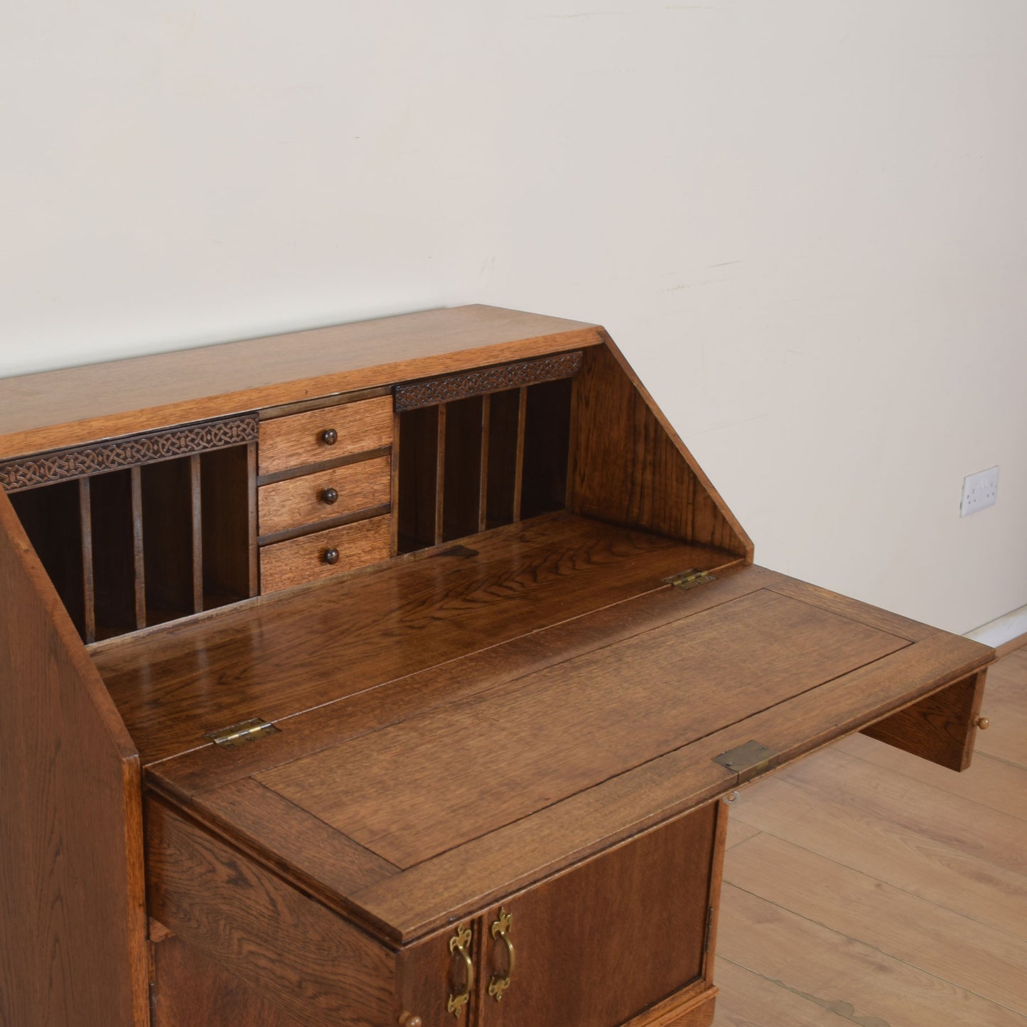 Solid Oak Bureau