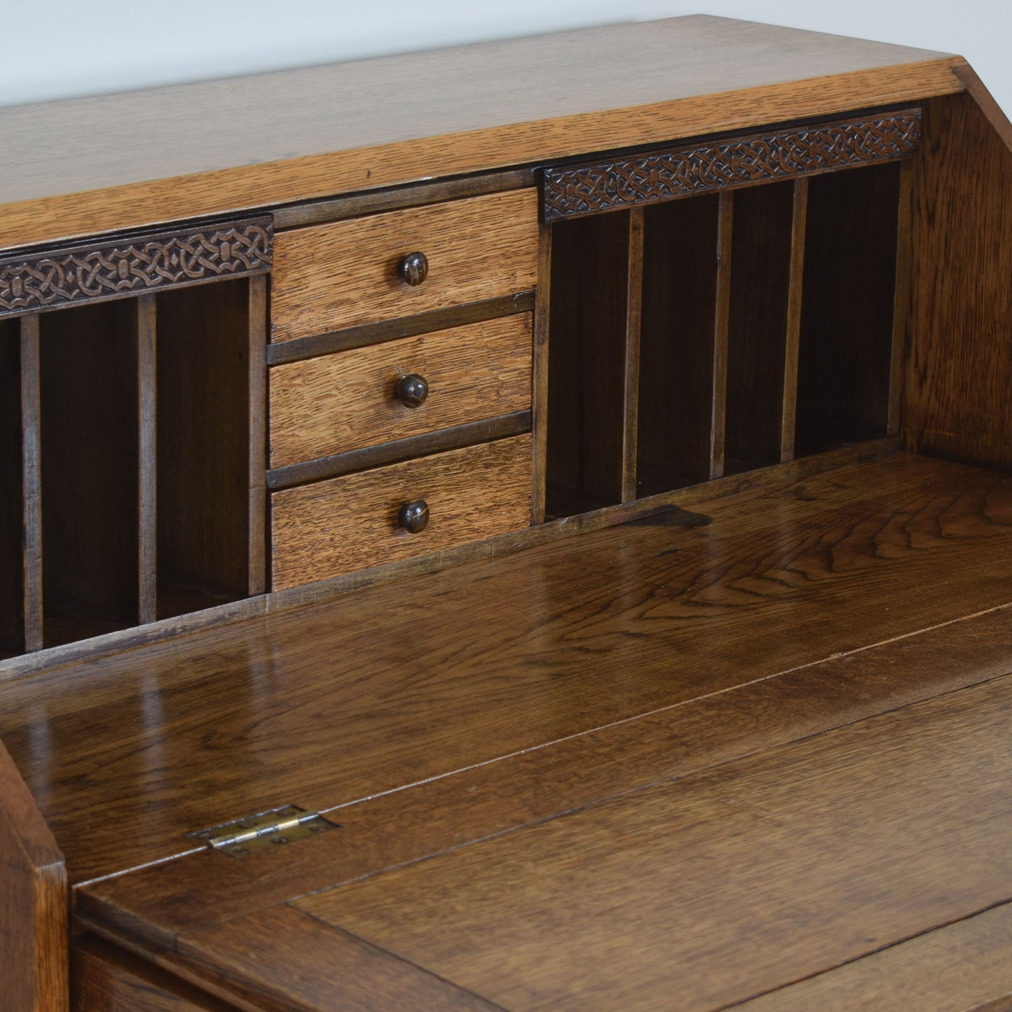Solid Oak Bureau
