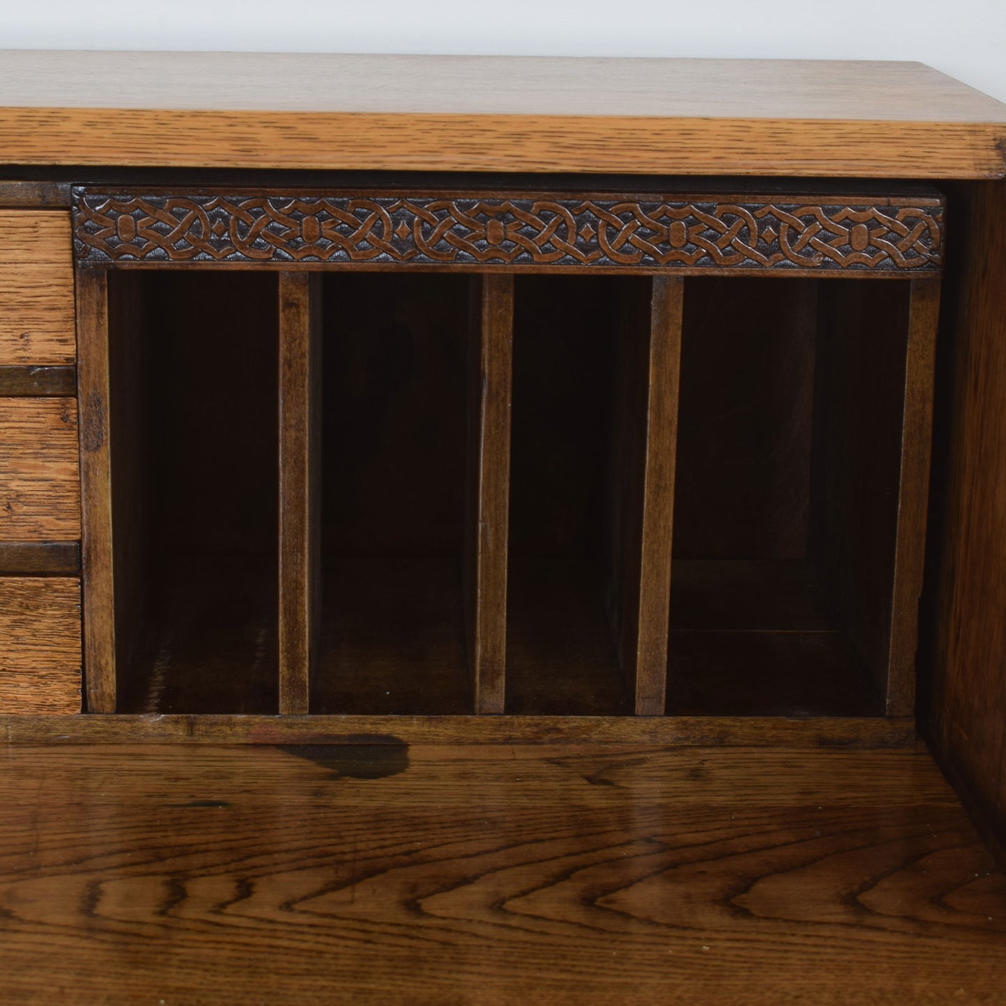 Solid Oak Bureau