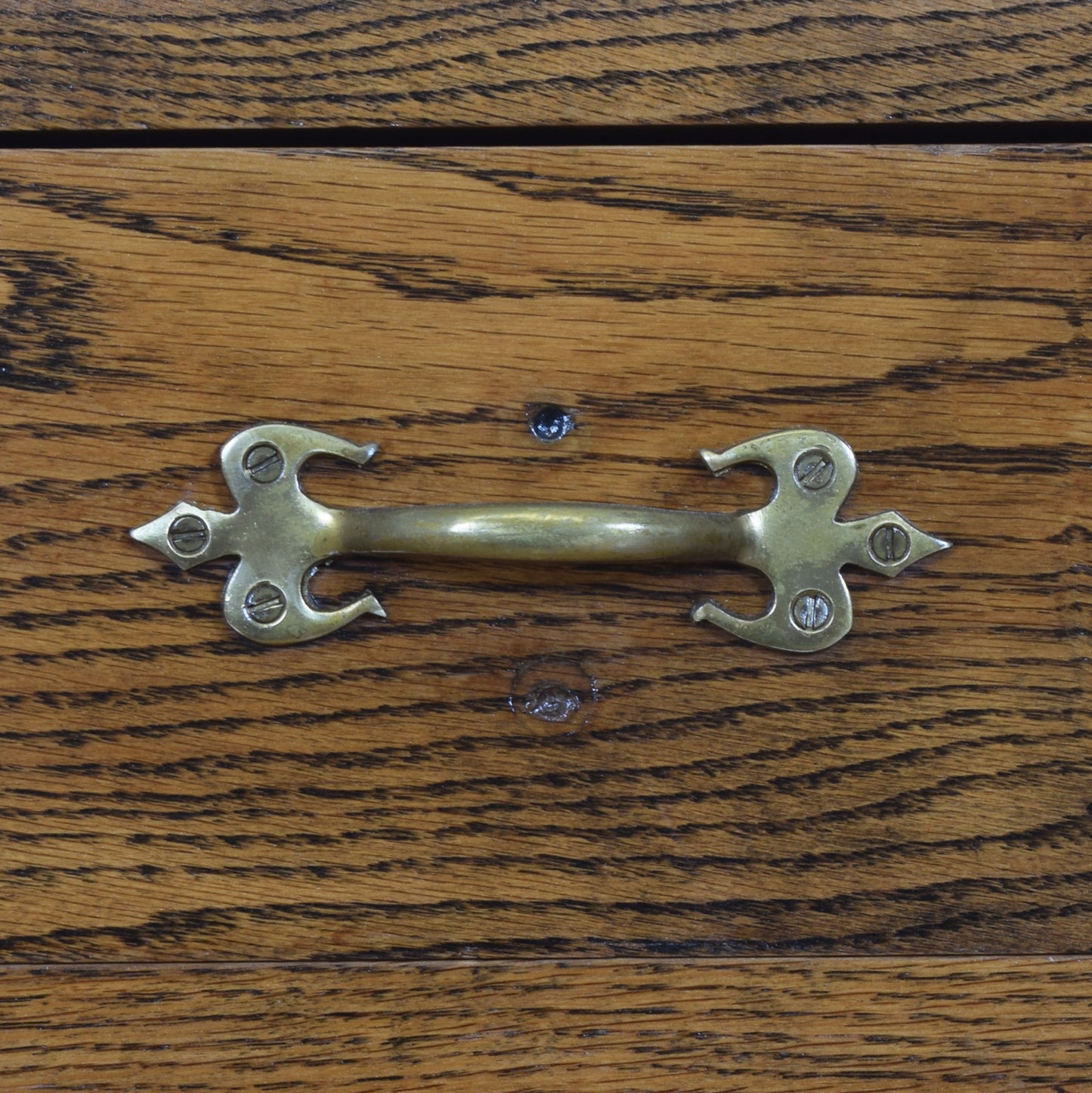 Solid Oak Bureau
