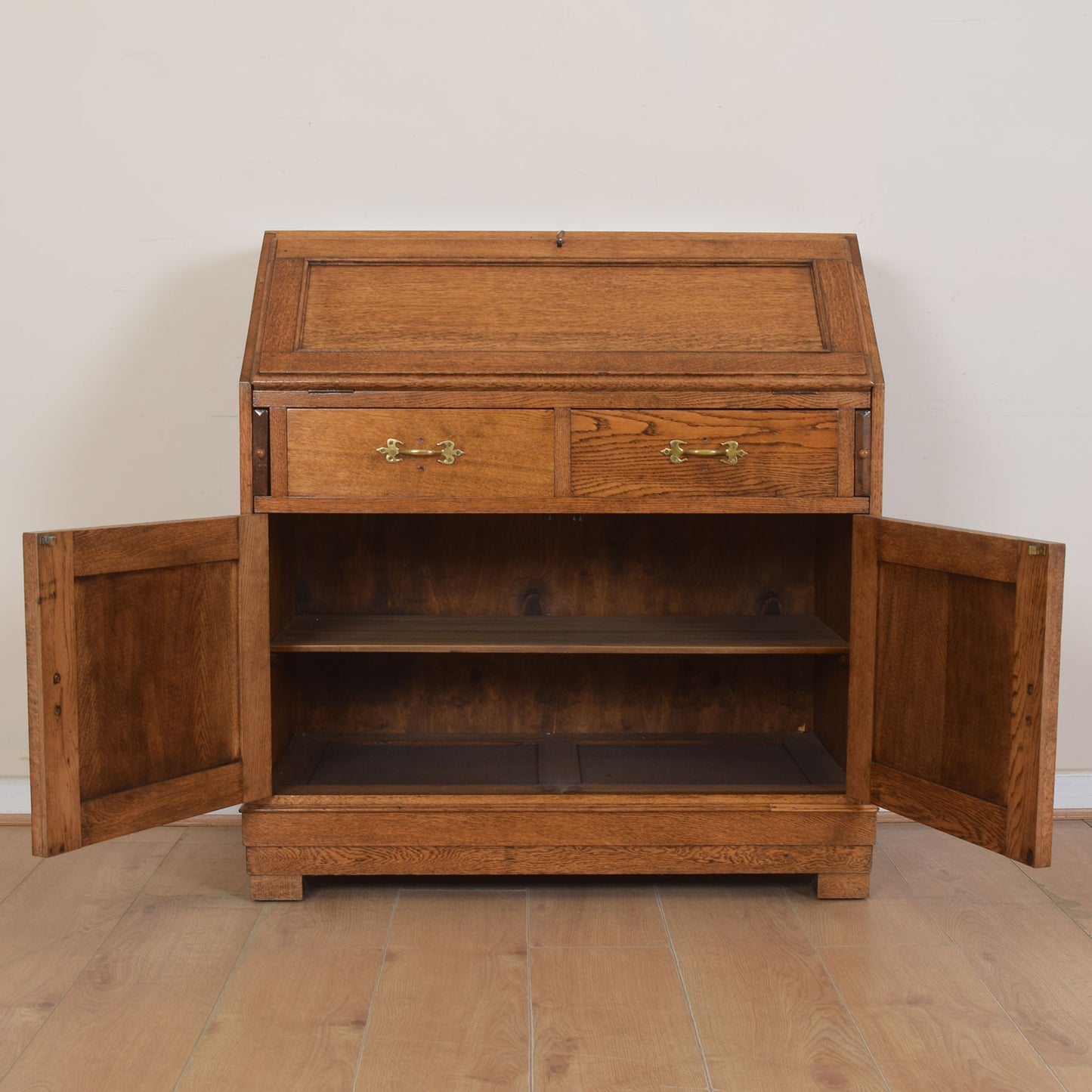 Solid Oak Bureau