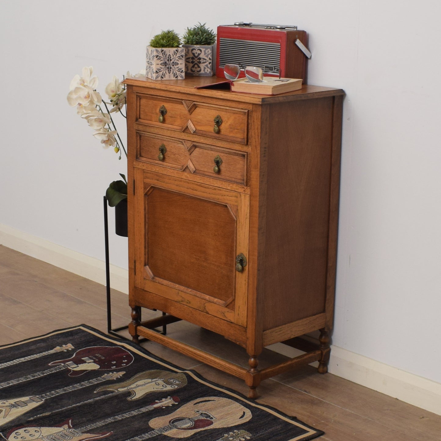 Restored Oak Cabinet