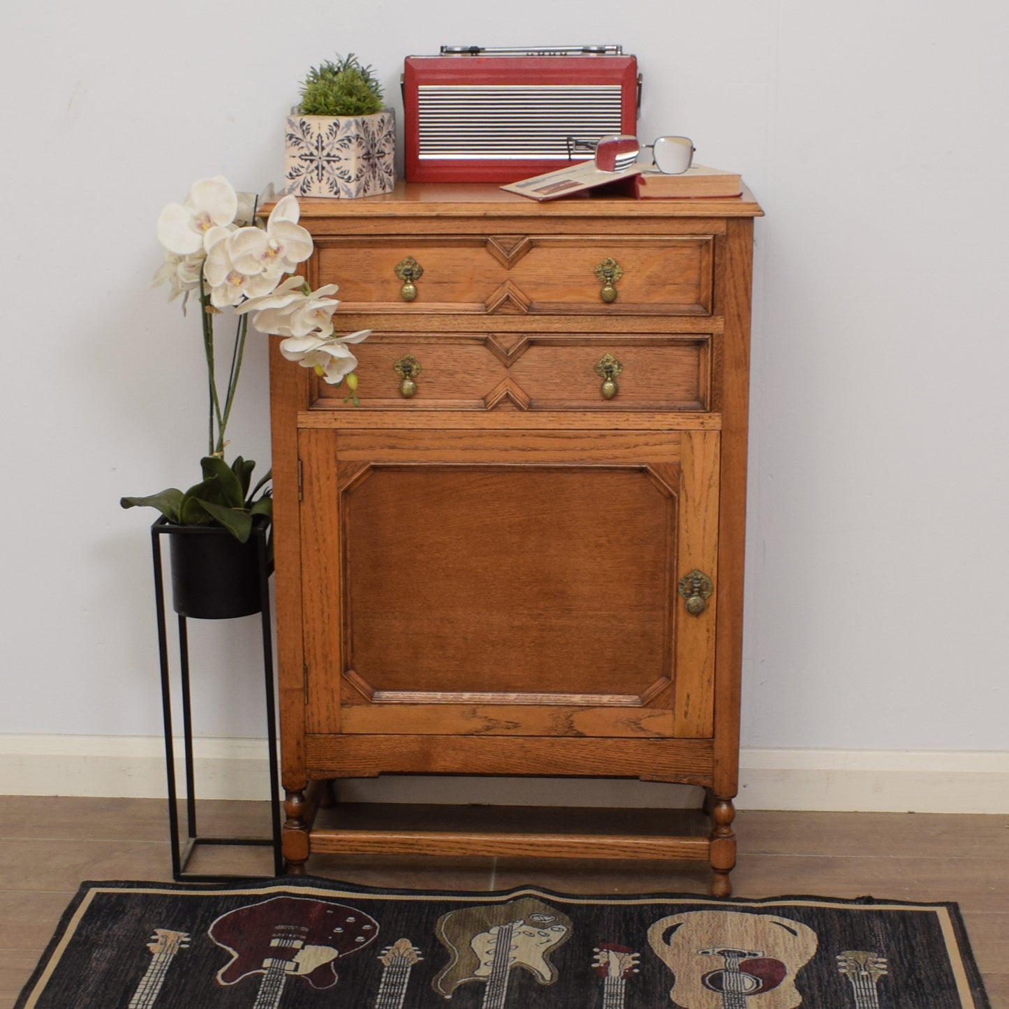 Restored Oak Cabinet