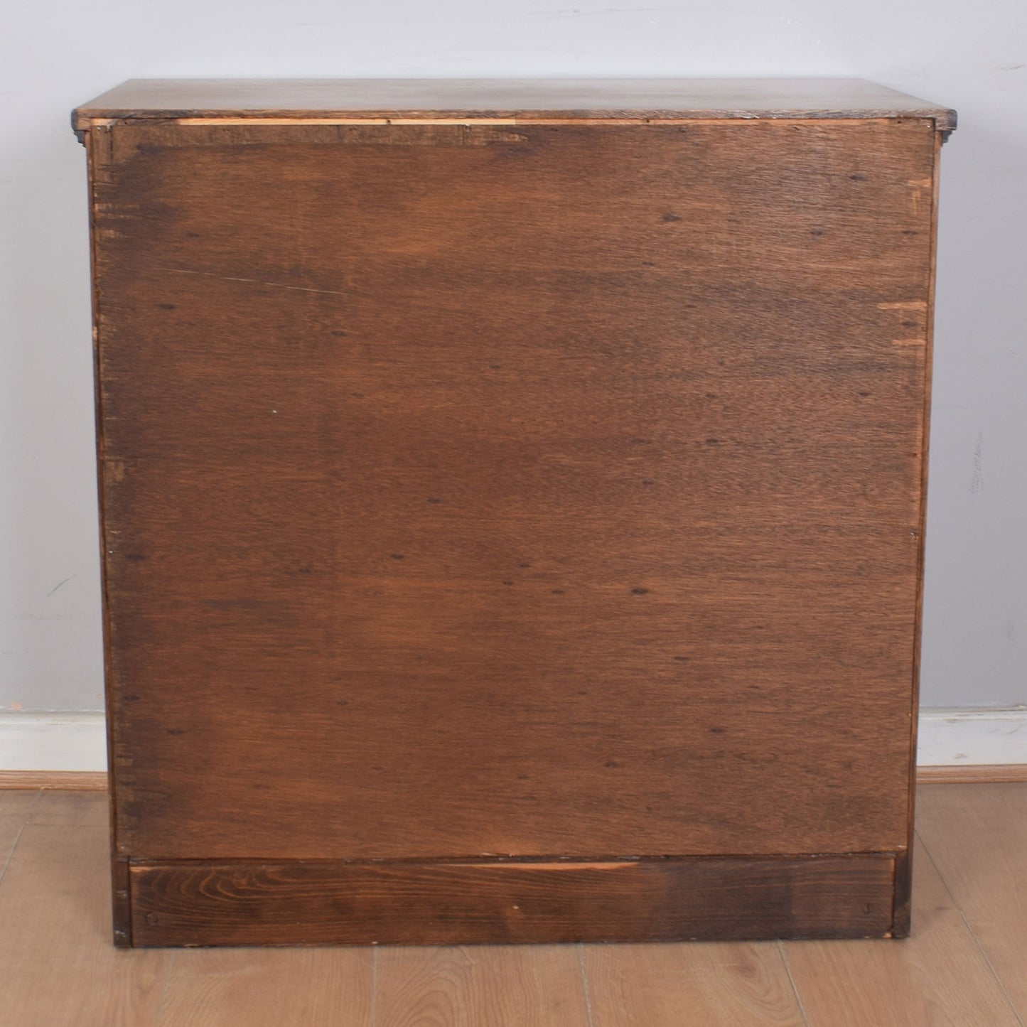 Oak Linenfold TV Cabinet