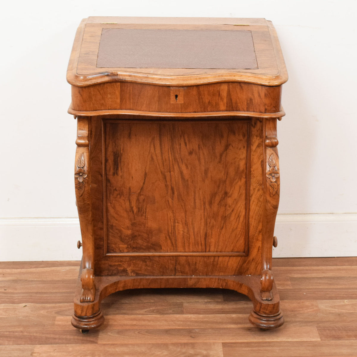 Carved Davenport Desk