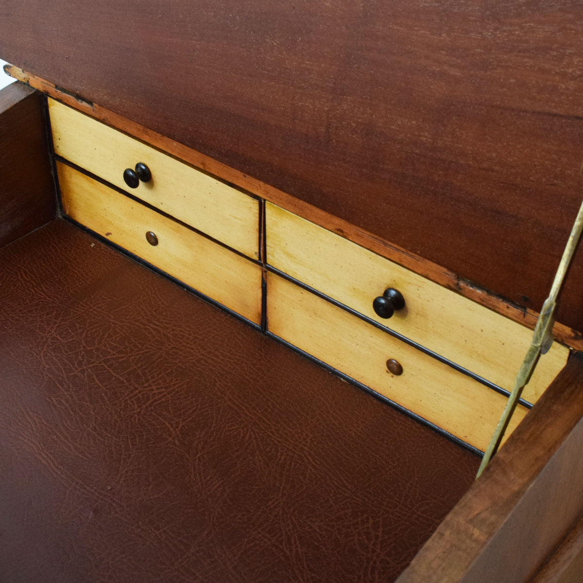 Carved Davenport Desk