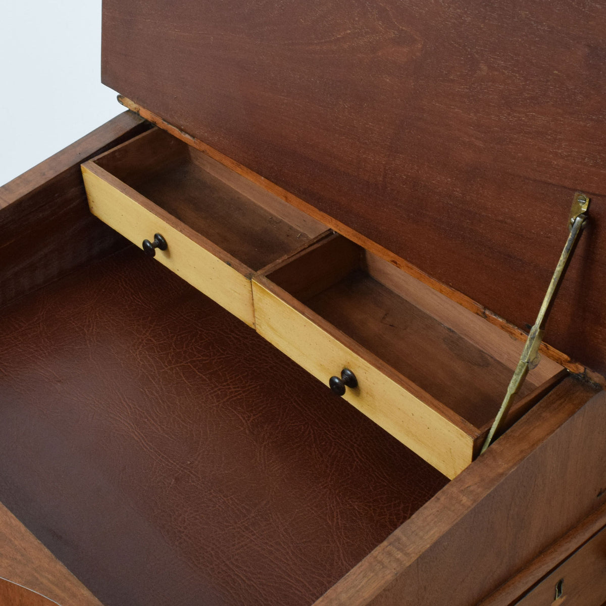 Carved Davenport Desk