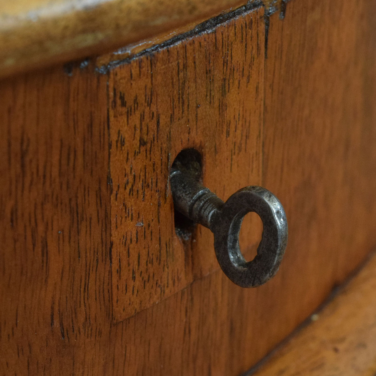 Carved Davenport Desk