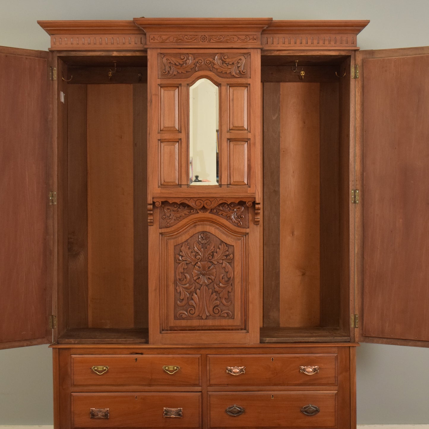 Large Mahogany Wardrobe
