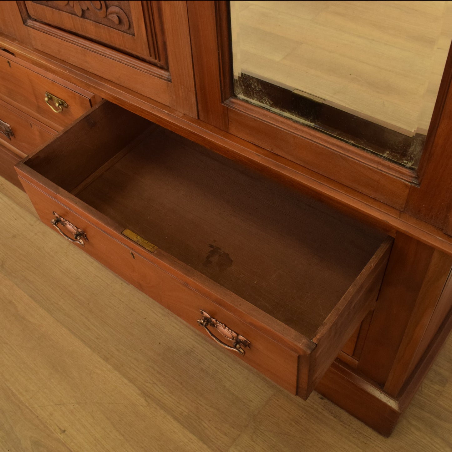 Large Mahogany Wardrobe