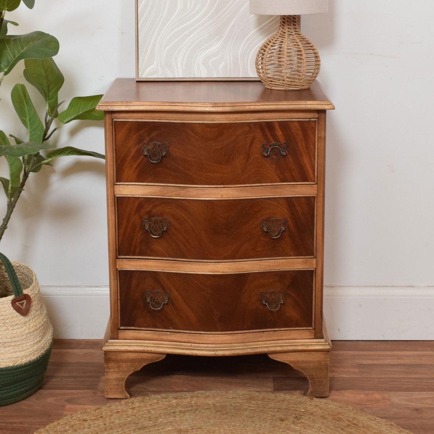 Restored Walnut Bedside