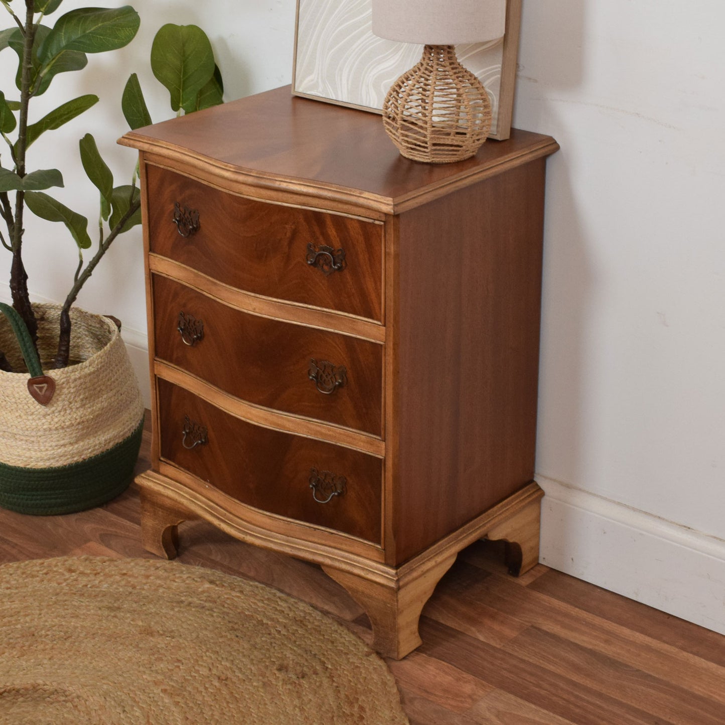 Restored Walnut Bedside