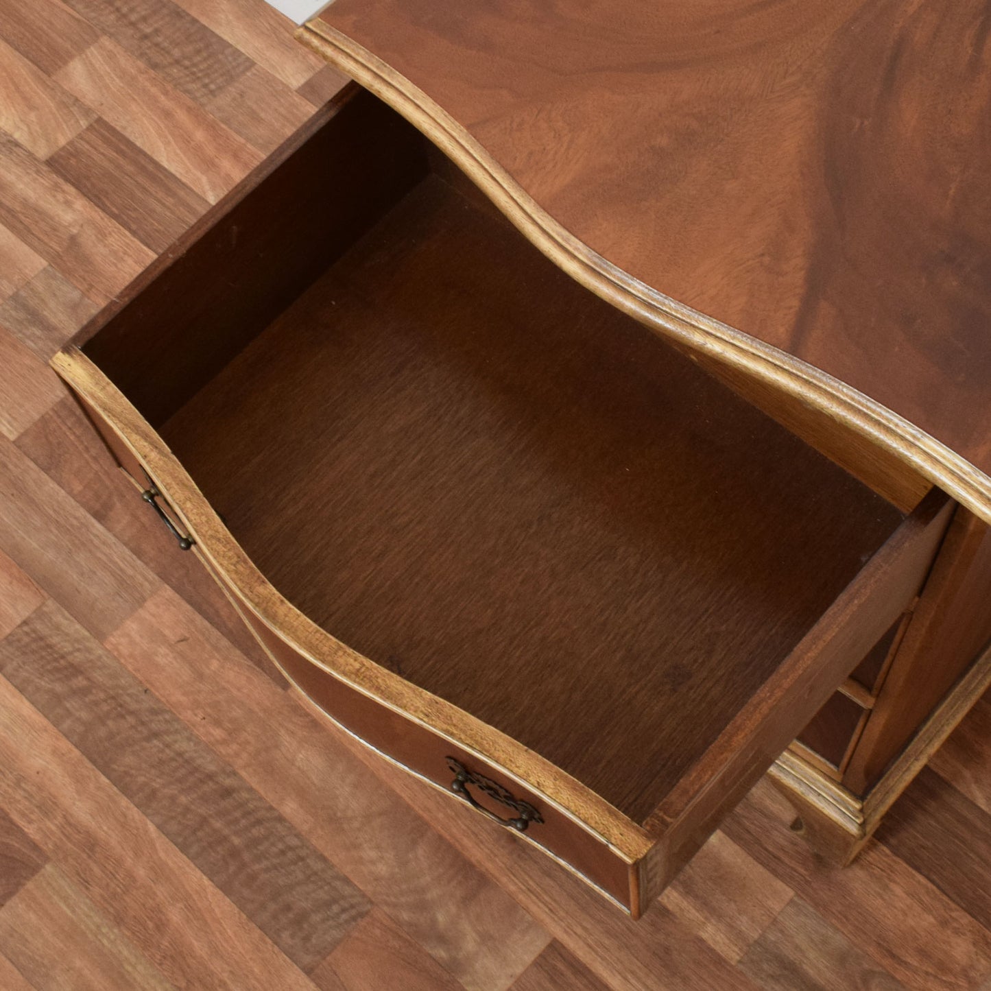 Restored Walnut Bedside