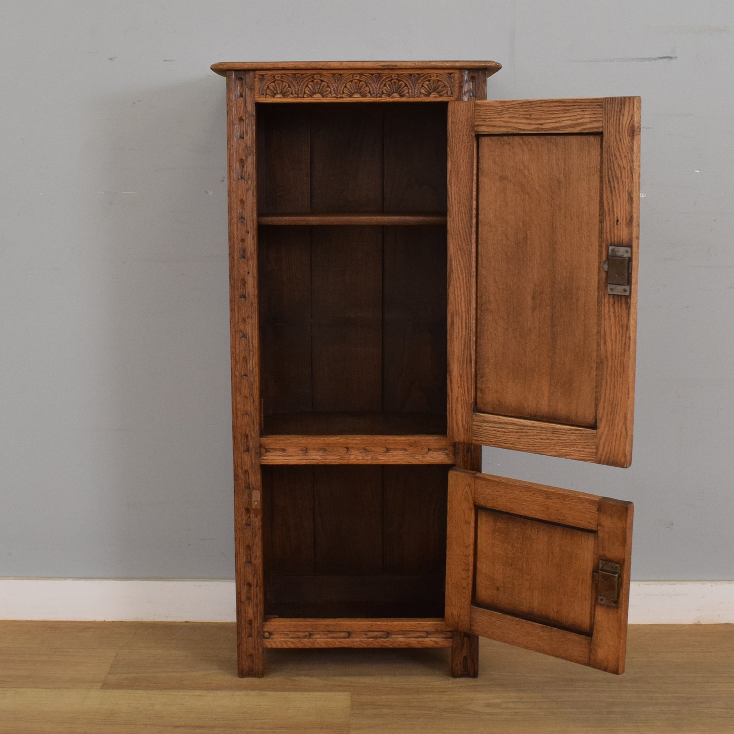 Carved Oak Cabinet