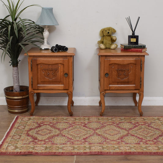 Pair of French Bedsides