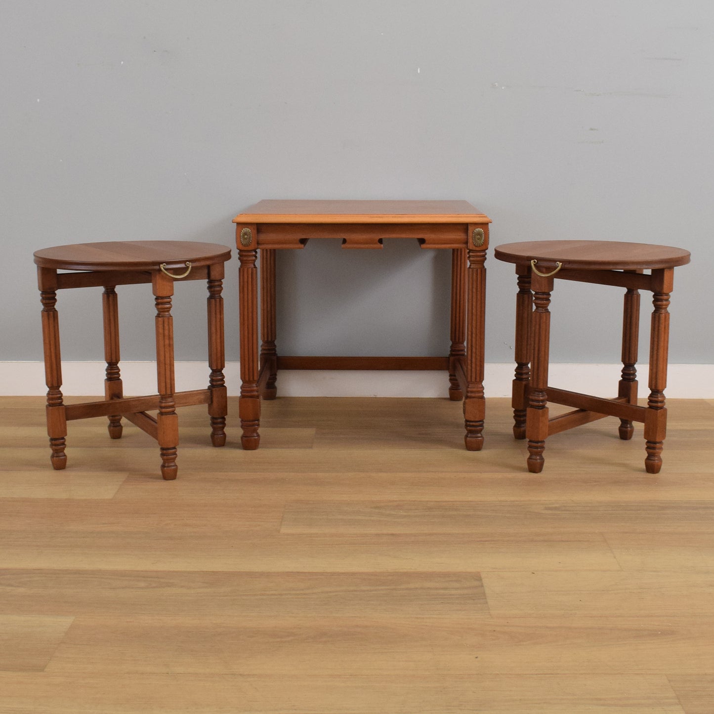 Restored Folding Nest of Tables