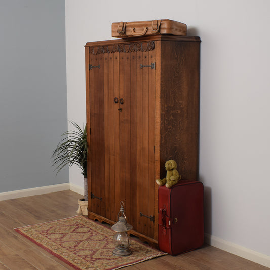 Restored Oak Wardrobe