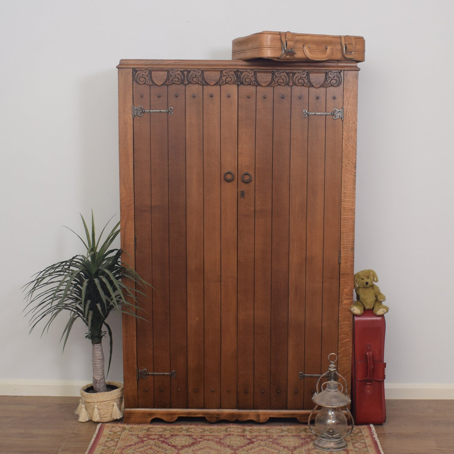 Restored Oak Wardrobe
