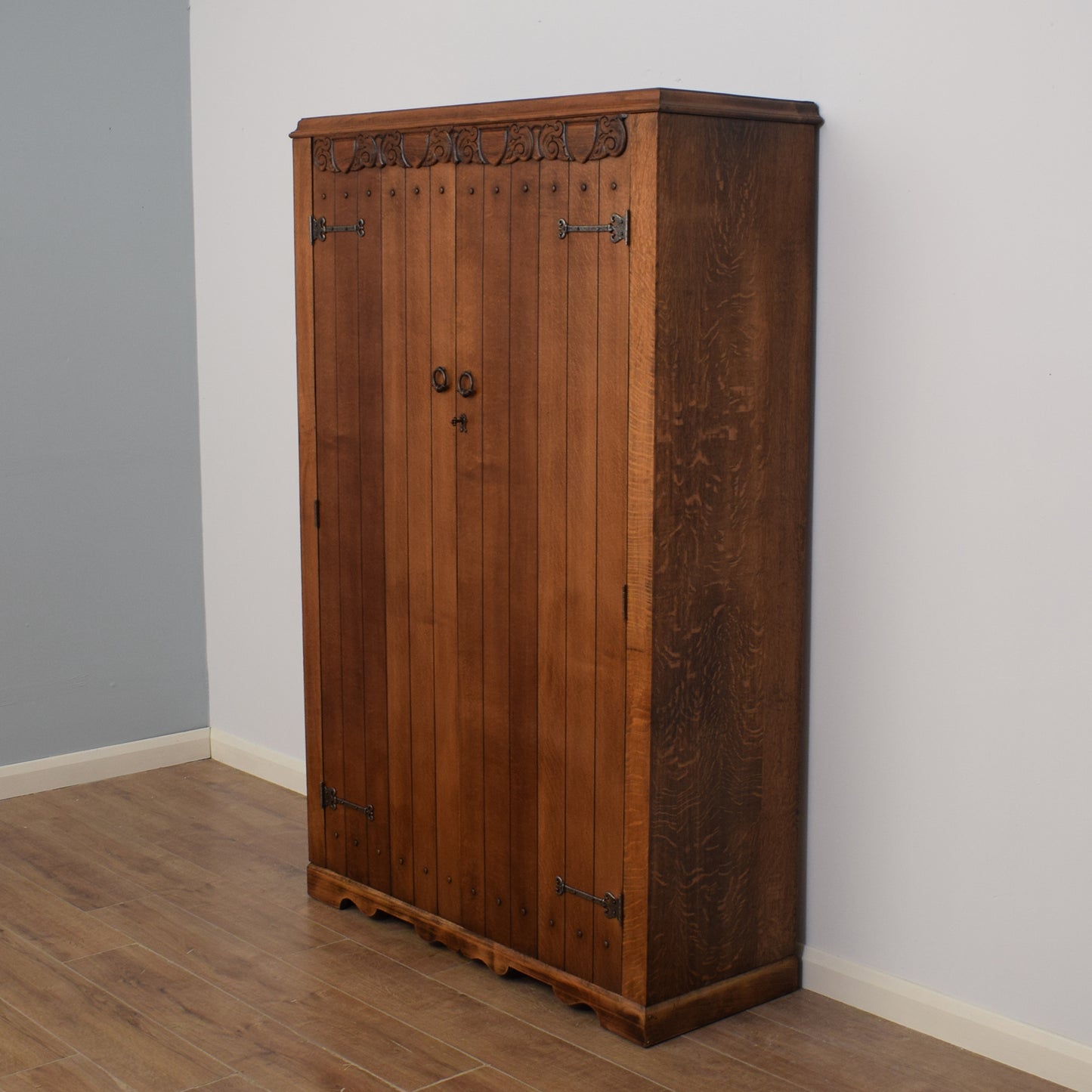 Restored Oak Wardrobe