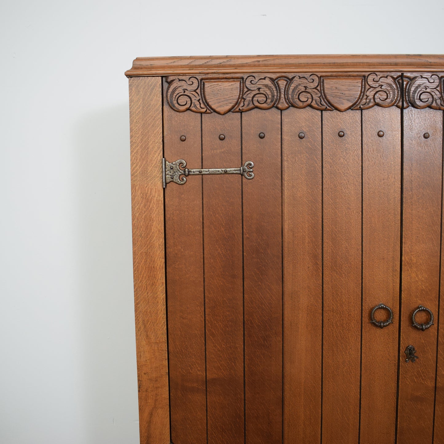 Restored Oak Wardrobe