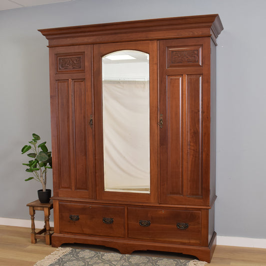 Large Mahogany Wardrobe