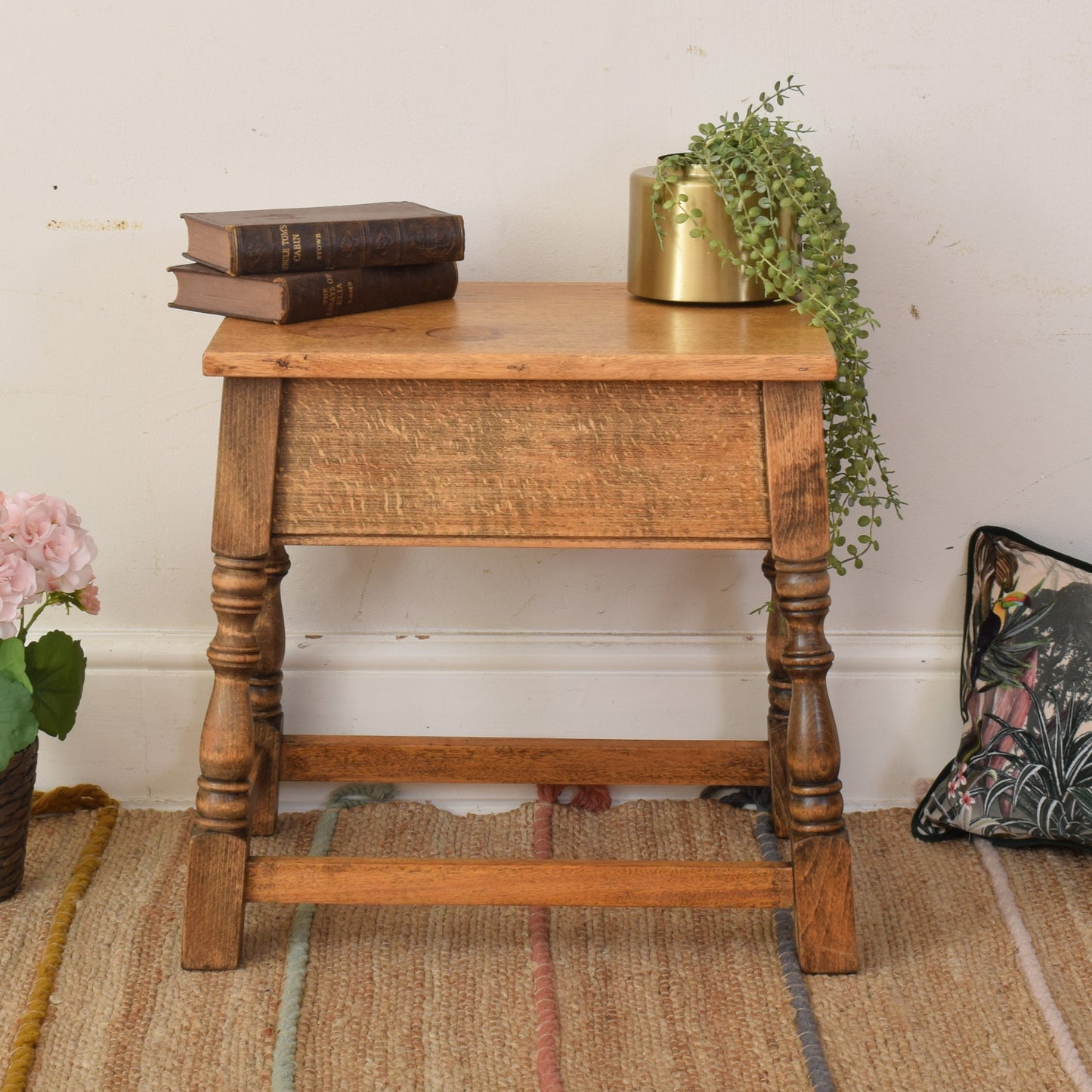 Oak Sewing Box