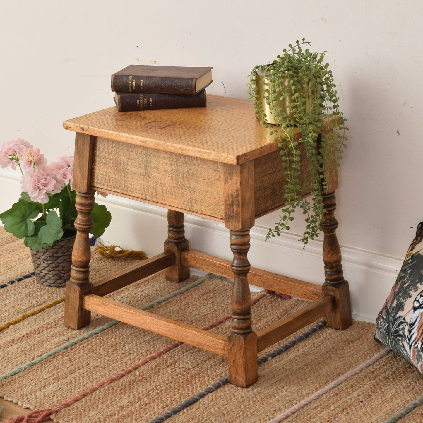 Oak Sewing Box