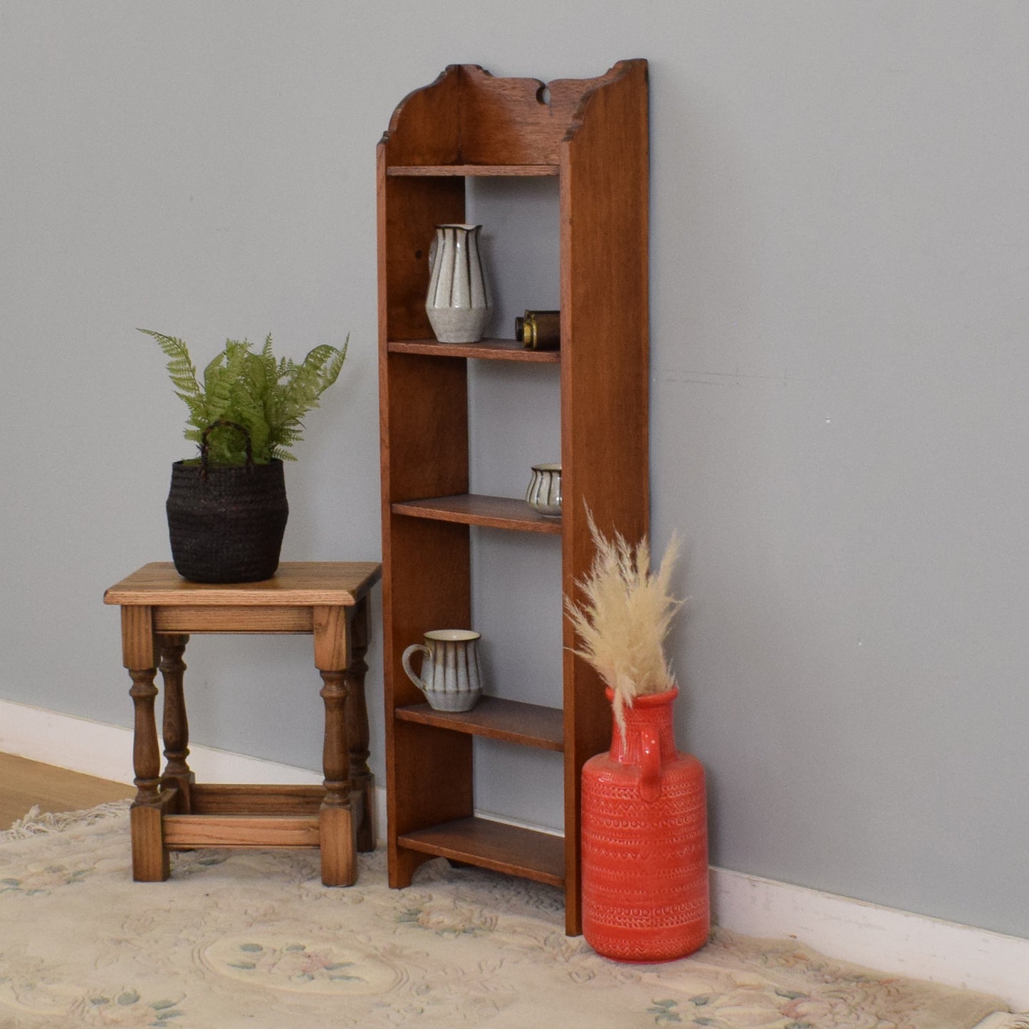 Small Oak Bookshelf