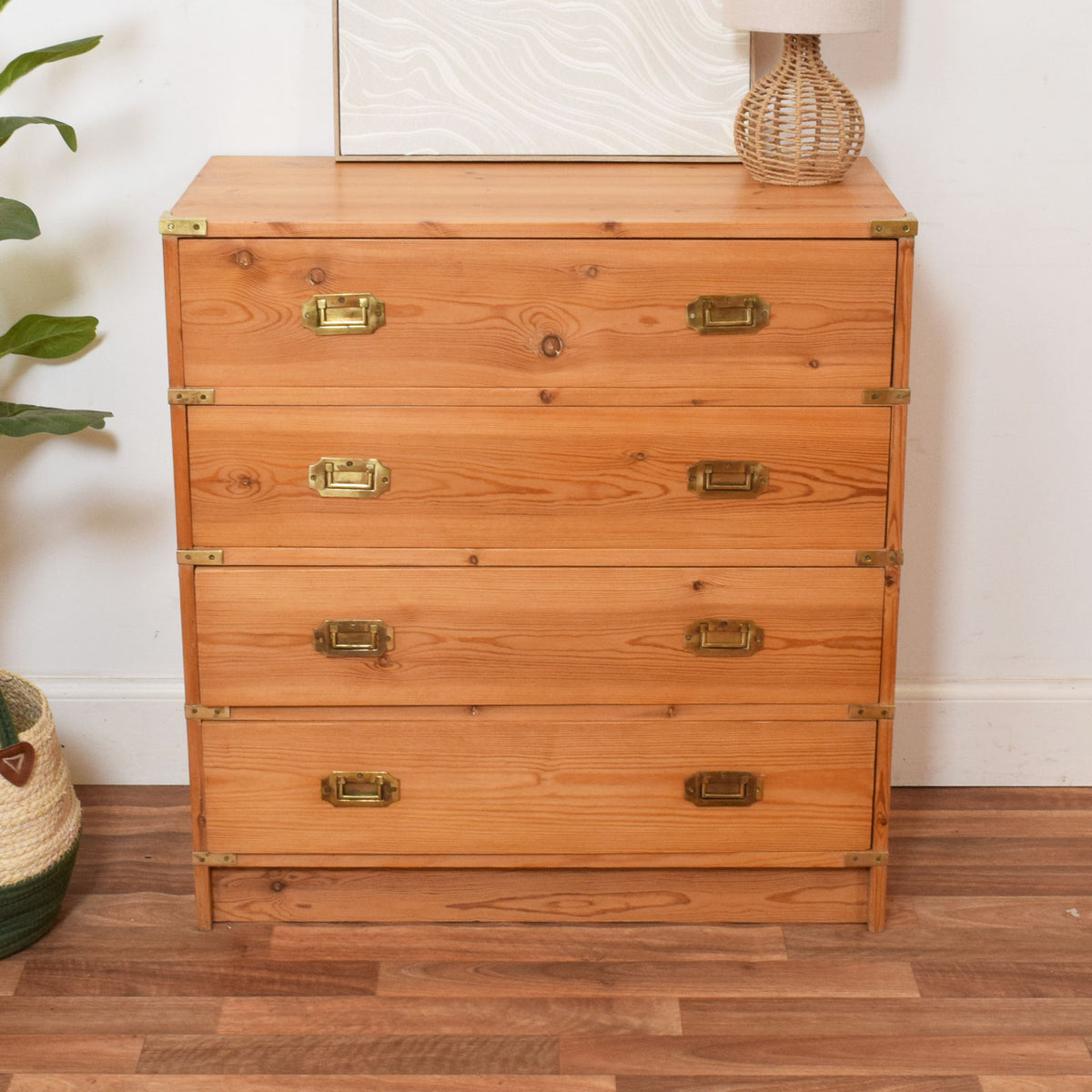 Restored Pine Chest of Drawers