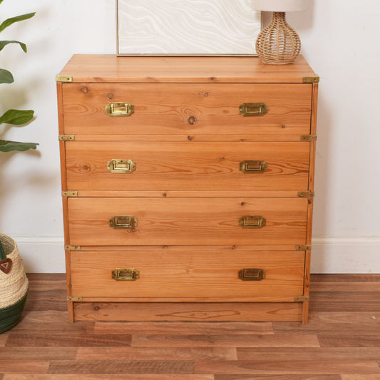 Restored Pine Chest of Drawers
