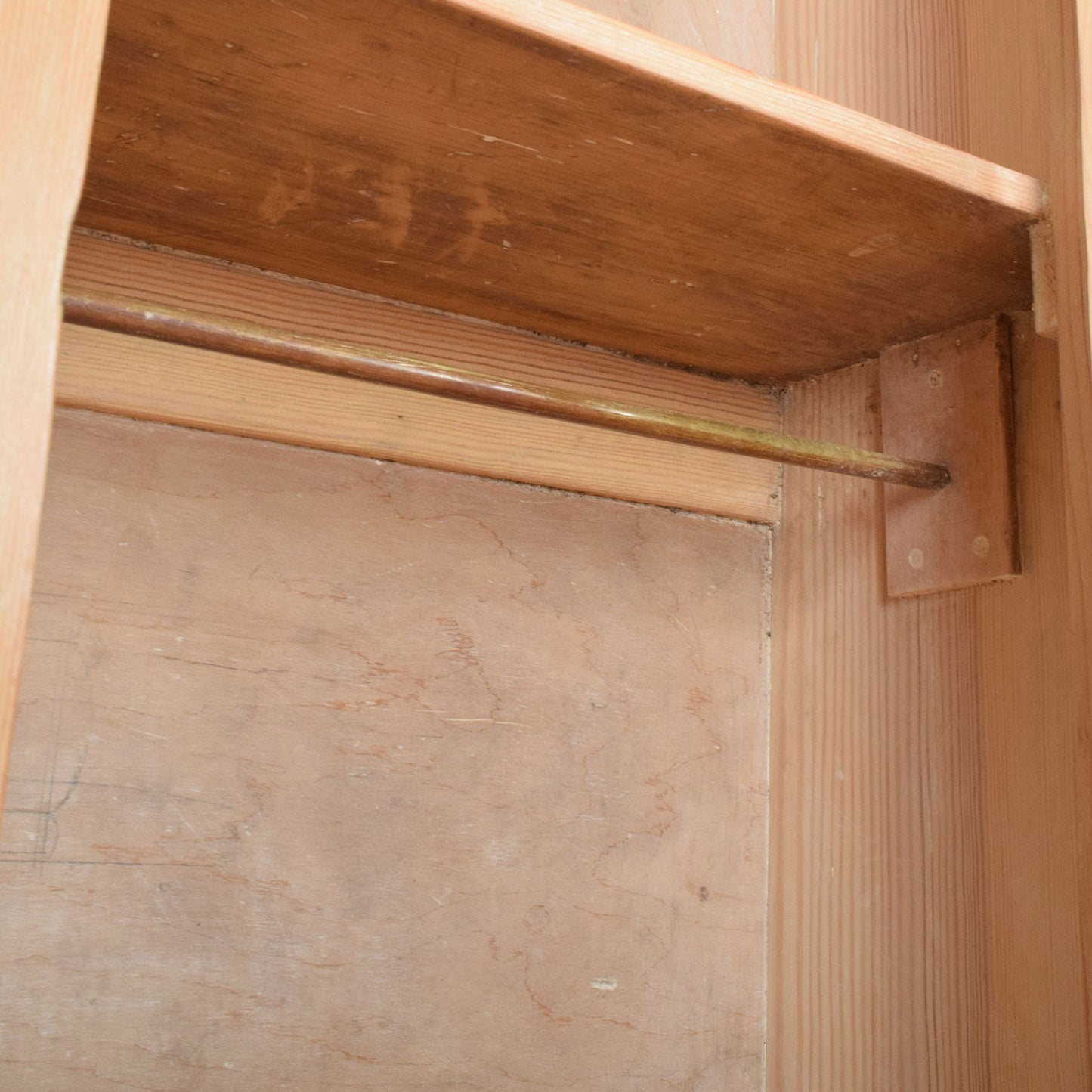 Rustic Pine Cabinet