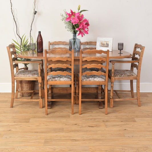 Priory Table And Six Chairs