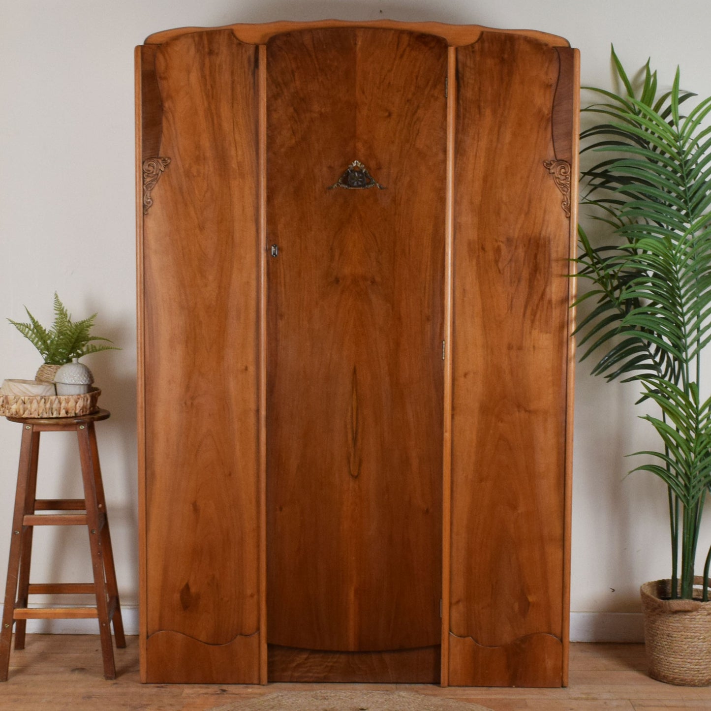 Restored Walnut Wardrobe