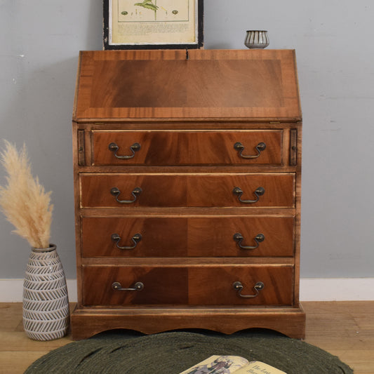 Mahogany Veneered Bureau