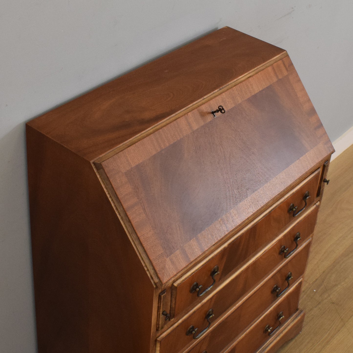 Mahogany Veneered Bureau