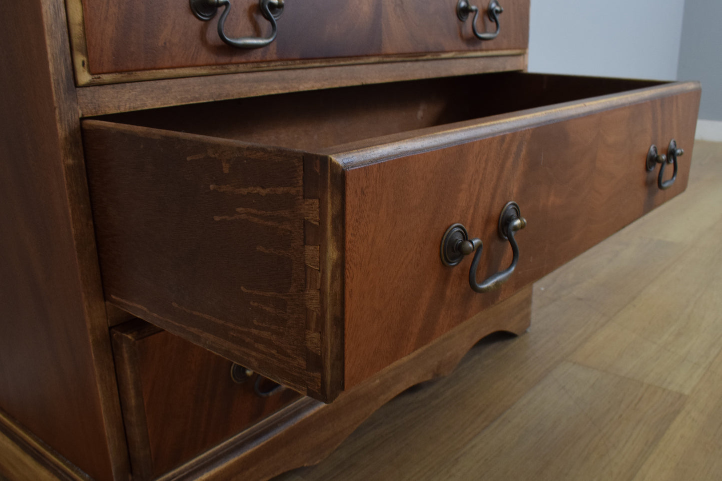 Mahogany Veneered Bureau